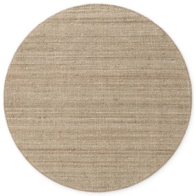 Covor taupe rotund din iută ø 200 cm Bouclé Jaipur – Hanse Home