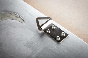 Oglinda de perete decorativa Venice argintiu antic, 180cm