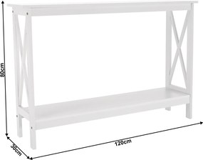 Consolă, albă, APOLOS