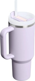 Termos mov lavandă cu pai din oțel inoxidabil 1,18 l Quencher H2.O FlowState™ Tumbler Purple Dust – Stanley