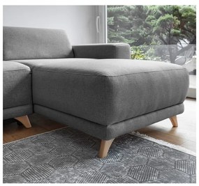 Colțar gri extensibil/cu spațiu de depozitare Classy Sophie – Miuform