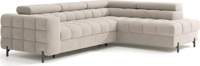 Colțar lemn masiv Ferry Extensibil Material Paros 02, 276 × 72 × 200 cm
