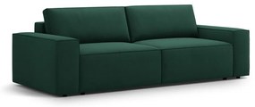 Canapea verde extensibilă 247 cm Jodie – Micadoni Home
