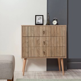 Comodă Troy 728 (Stejar sonoma). Promo -20%. 1088873