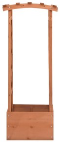 Jardiniera cu spalier si arcada, 49x39x117 cm, lemn de brad 1, 49 x 39 x 117 cm, 49 x 39 x 117 cm