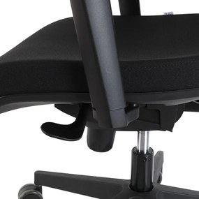 Scaun de birou Evita, negru