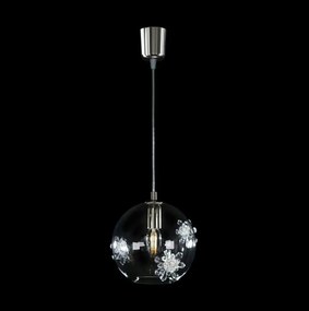 Lustra LUX decorativ fulgi de zapada din cristal SNOWFLAKE 02B