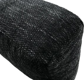 Colţar, negru/negru şuviţat, TONIKS