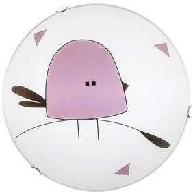 Rabalux 71278 - Plafonieră pentru copii FOWLY 2xE27/60W/230V