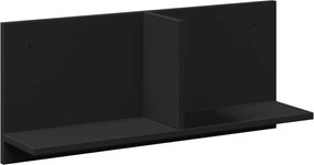 vidaXL Dulap de perete, negru, 70x16,5x30 cm, lemn prelucrat