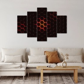 Tablou cu sârmă (150x105 cm)