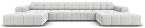 Coltar 6 locuri Chicago catifea L364 cm