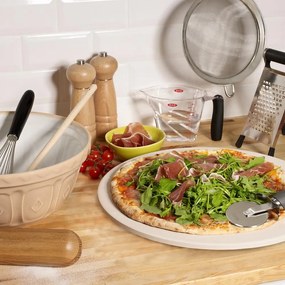 Piatra pentru pizza + cuțit SALVATORE