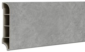 Vinil SPC margine de podea Harbor beton gri 2400x60x12 mm