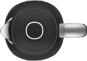 Ceainic electric SMEG KLF03BLMEU, 2400 W, 1,7 l, bază rotativă la 360°, finisaj mat, negru