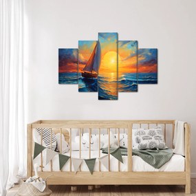 Tablou - Sailboats (150x105 cm)