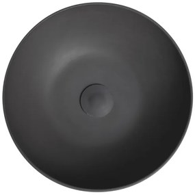 Sapho - Lavoar pentru blat FORMIGO, diametru 39 cm, beton/antracit