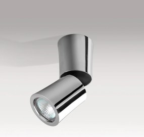 Spot modern directionabil aplicat tavan/plafon LINO crom