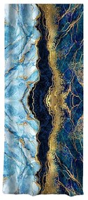 Draperie albastră-aurie 140x260 cm – Mila Home