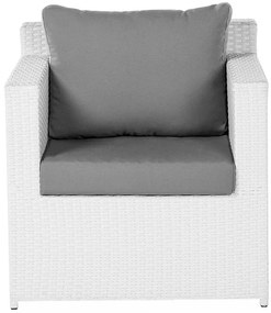 Set canapele pentru grădină Rimi (alb). 1011661