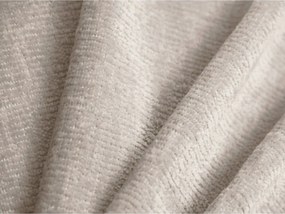 Pat crem tapițat cu spațiu de depozitare cu somieră 90x200 cm Amy – Micadoni