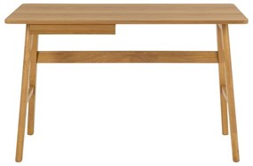 Birou cu aspect de lemn de stejar 60x120 cm Barnett – Actona