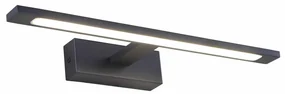 Aplica de perete LED pentru oglinda sau tablou ALTER negru 12W