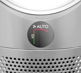 Purificator si racitor de aer Dyson PC2 De-NOx TP12 Wh/Gd, 40W, 40 m², 10 viteze, Oscilatie, HEPA, MyDyson™, Wi-Fi, LCD, Control vocal, Mod automat, Alb/Auriu