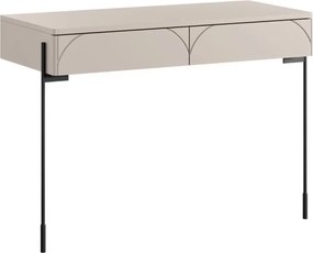Consolă cu două sertare Sonatia 100 cm - cașmir