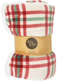 Pătură din lână Checkered 160 x 130 cm