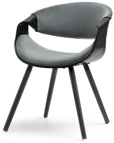 Scaun Bjorn K (gri + negru). 1110940