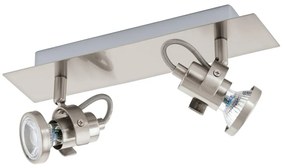 Eglo 94145 - LED Lampa spot TUKON 2xGU10-LED/3,3W/230V