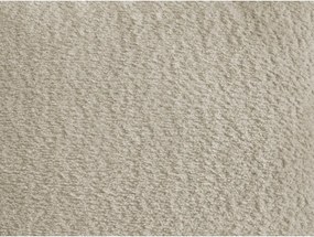 Colțar bej extensibil/cu spațiu de depozitare cu tapițerie din țesătură bouclé (cu colț pe partea stângă/cu șezlong) Montaigne – Bobochic Paris