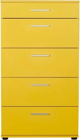 Dulap, Hanah Home, Trendline, 68x108x44 cm, Galben