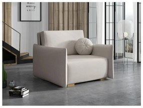 Fotoliu extensibil Clovea Glov I (crem) (cu sp. depozitare). Promo -16%. 1105653
