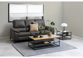 Masă de cafea CORA stejar/negru