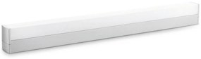 Aplica LED Philips Linea Danube, 11W, 780 lm, lumina calda (3000K), IP20, 54cm, Gri