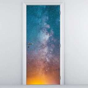 Fototapet pentru ușă - Calea Lactee (95x205cm)