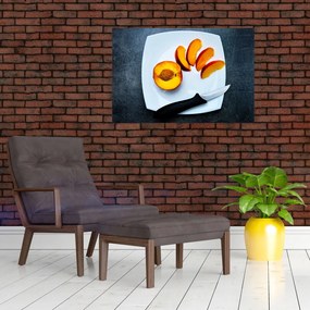 Tabloul cu piersică (90x60 cm)