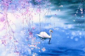 Tablou - Lacul magic (90x60 cm)