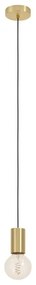 Lustră pe cablu Eglo 900799 POZUETA 1xE27/40W/230V auriu