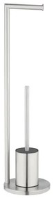 WENKO 25676100 - Set pentru WC FERLA, 18 x 69,5 cm, oțel inoxidabil satinat