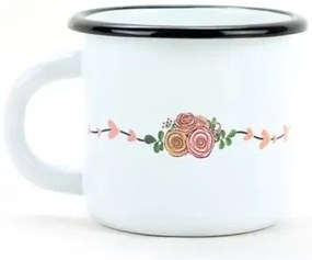 Cană emailată Belis Bufniță coffee, 7 cm, 0,25 l