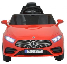 Masinuta Electrica cu acumulator pentru copii NOVOKIDS™ Mercedes CLS 350 4MATIC, Cu telecomanda, Faruri luminoase si muzica, Usi cu deschidere ,