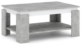 Masă de cafea LUNO gri beton/antracit