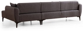 Canapea de colț Belissimo Right - Dark Grey