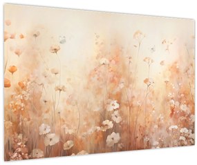 Tablou - Model de flori sălbatice (90x60 cm)