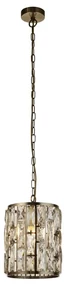 Pendul eleganta design modern Bijou alama antic/ champagne