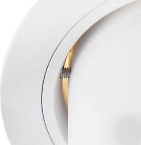 Spot încastrat inteligent alb, înclinabil, cu WiFi GU10 - Installa