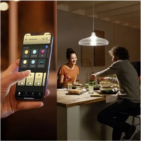 Set de 4 becuri LED reglabili Philips Hue WHITE E27/7W/230V 2700K